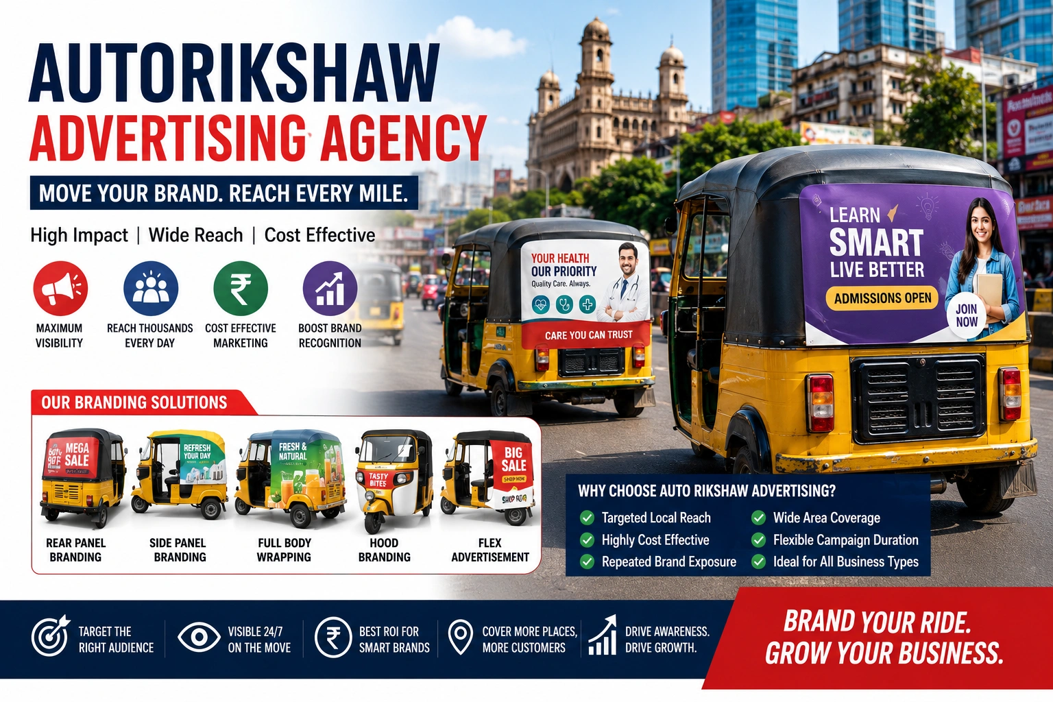 Auto Rikshaw Advertising Agency